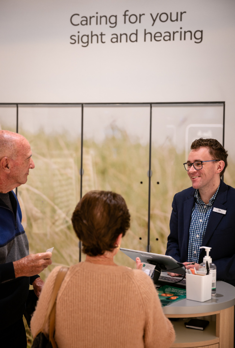 Jon, Retail Director and co-owner of Specsavers Caloundra Shopping Centre