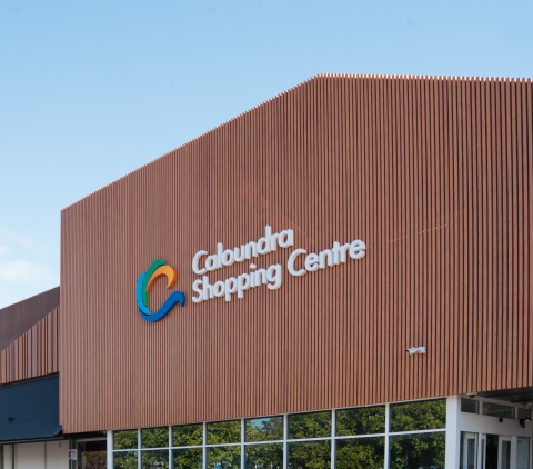 Caloundra Shopping Centre Front Facade