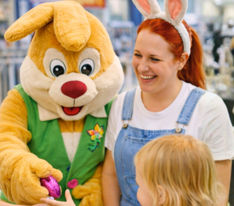 Easter bunny meet and greet
