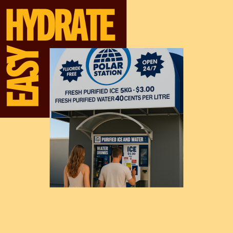 bagged ice Caloundra