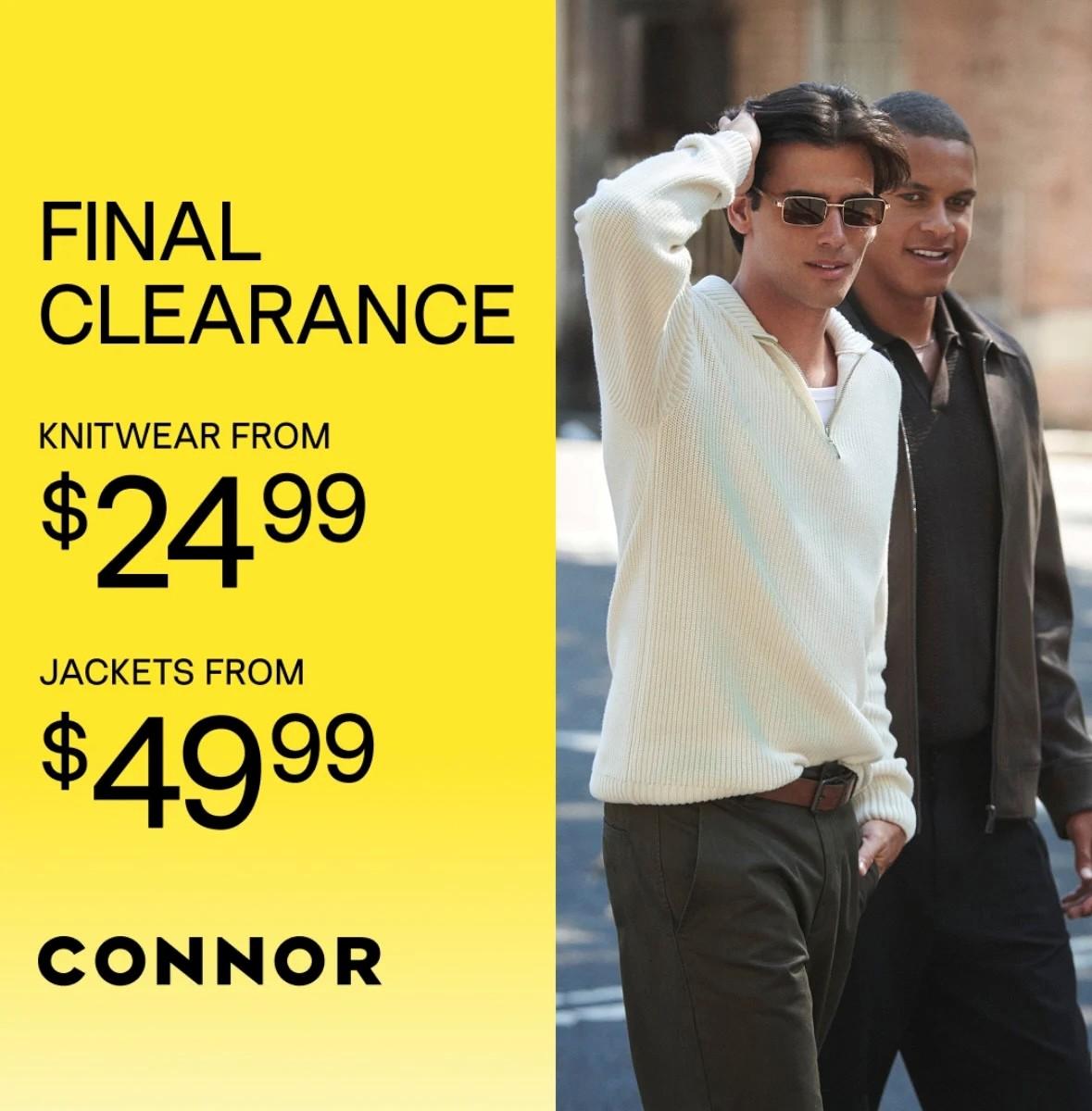 CONNOR - Final Clearance